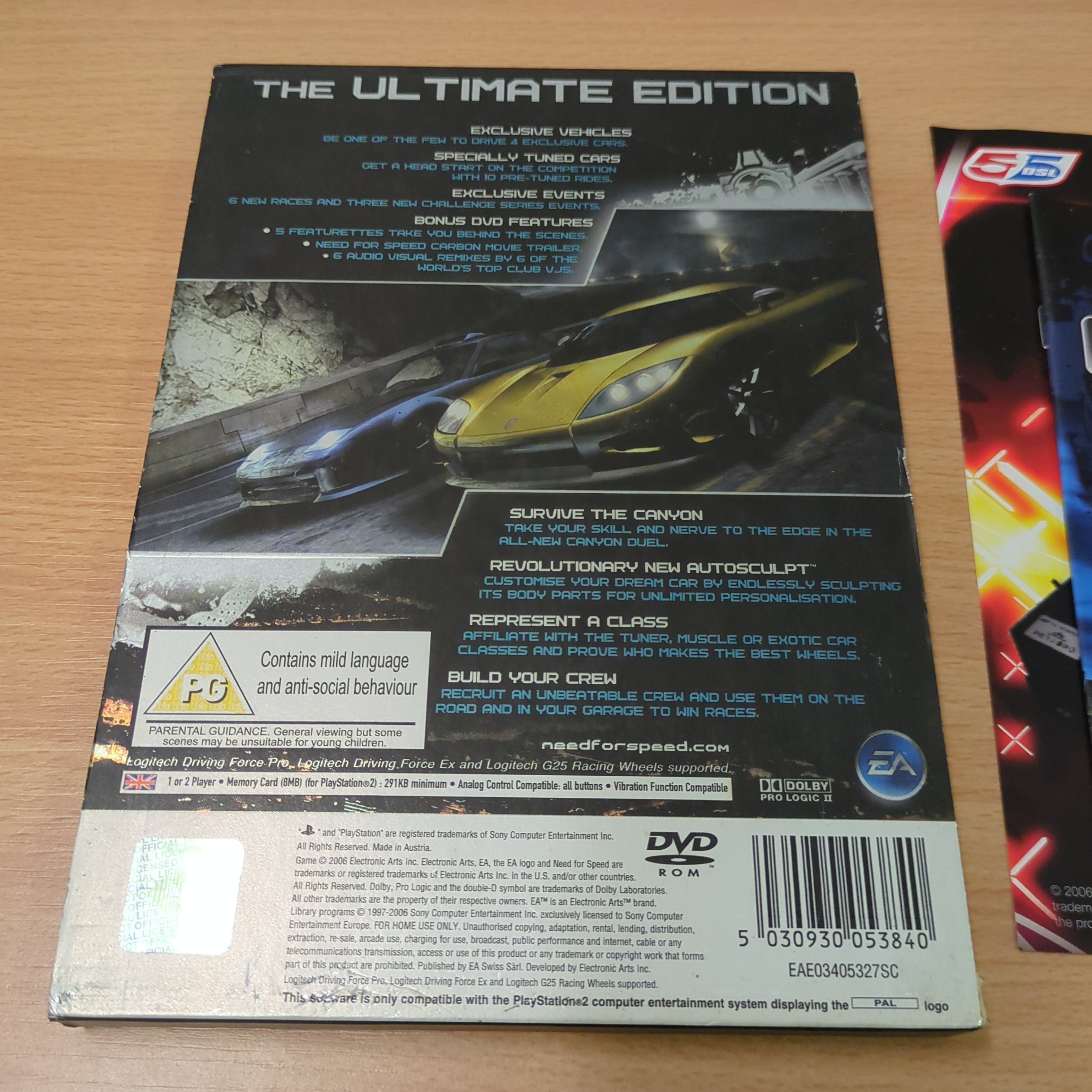 Need For Speed Carbon: Collector's Edition Sony PS2 game Need For Speed Carbon: Collector's Edition Sony PS2 game